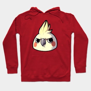 Skeptical Cockatiel Hoodie